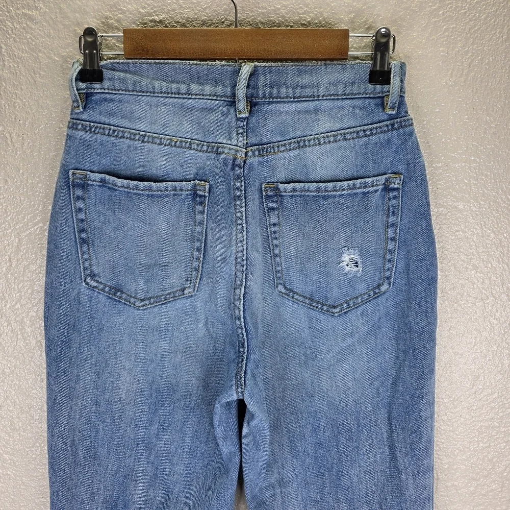 PacSun Los Angeles Denim Jean Womens High Rise Straight Button Fly Jean Size 26